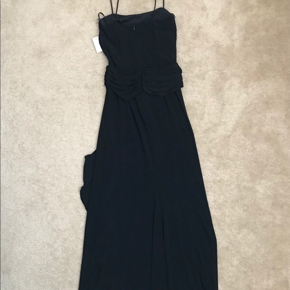 BLACK DRESS WITH BEADING DETAILS - Picture 6 of 6